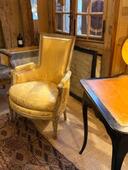 Bergère d’époque Louis XVI    ( patine d’origine )