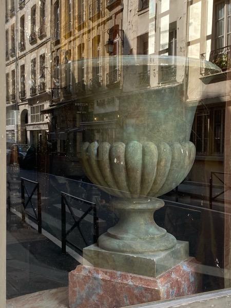 Grande vasque d’orangerie en stuc XX ème 