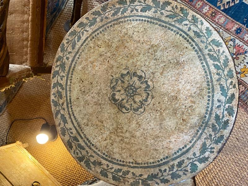 Gueridon de jardin en métal XIX ème