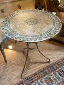 Gueridon de jardin en métal XIX ème