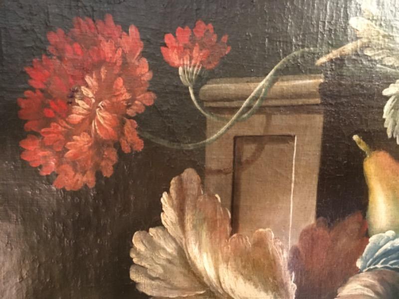 Nature-morte aux fleurs époque XIX ème ( dans l’esprit du XVII ème )