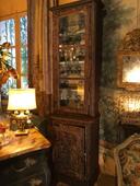 Paire de bibliothèques vitrées XIX ème ( vitres anciennes)