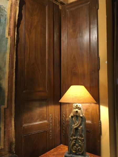 Paire de portes d’époque Louis XVI avec leurs ferrures d’époque 