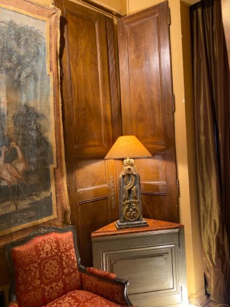 Paire de portes d’époque Louis XVI avec leurs ferrures d’époque 