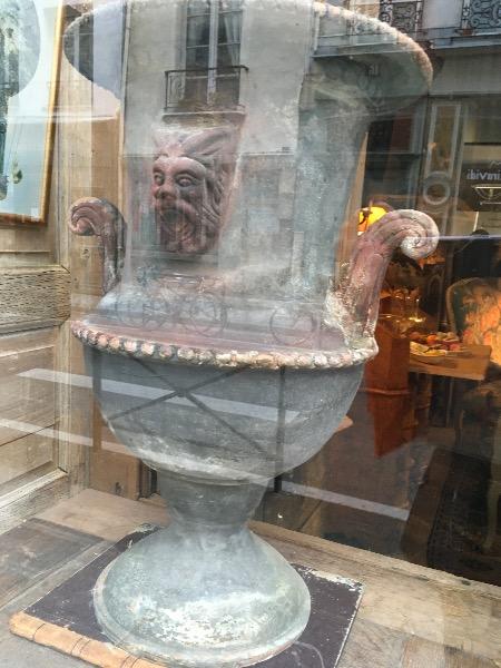 Paire de vases en terre cuite fin XIX ème ( belle patine )