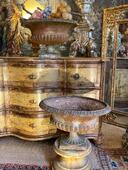 Paire de vasques en fonte XIX ème