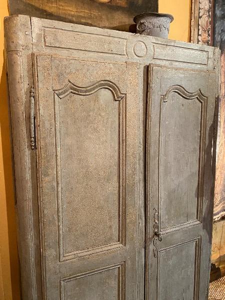 Petite armoire provençale peinte XVIII ème