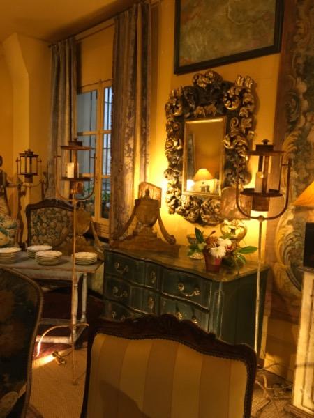 Suite de 4 lanternes en métal ( Florence ) début XX ème 